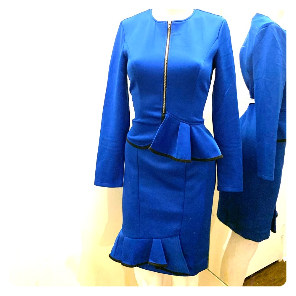 Blue Statement Dress